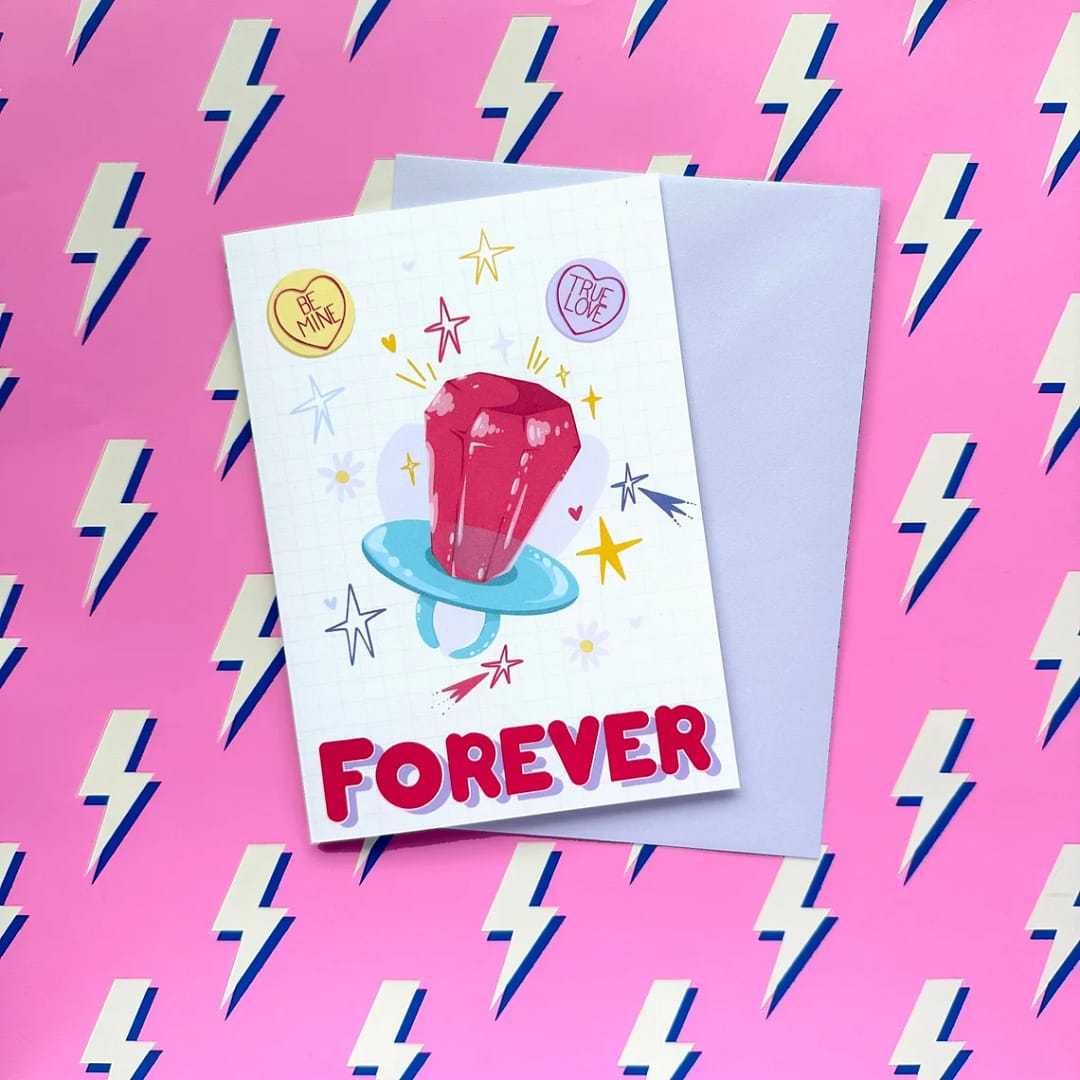Forever 90s Nostalgia - Valentines/Anniversary Card